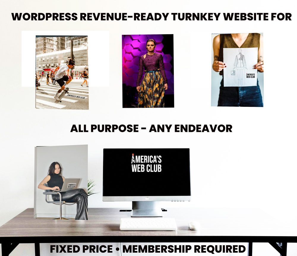 WordPress Revenue Ready Website All Purpose Any Endeavor