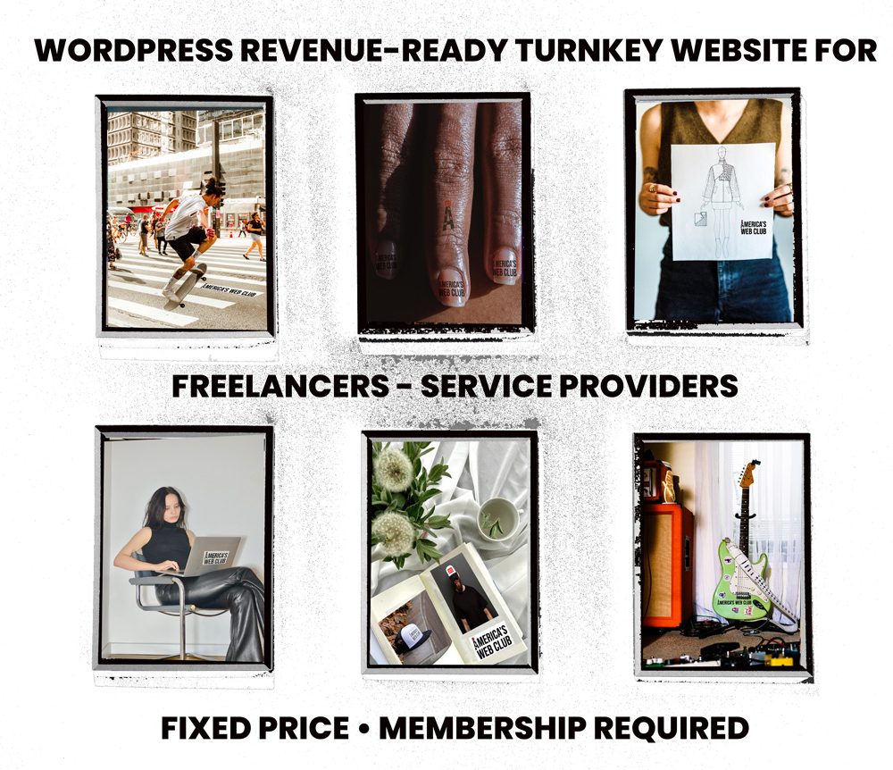 WordPress Revenue-Ready Website Set Up for Freelancers