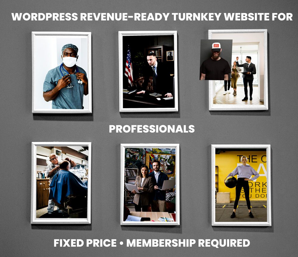 WordPress Revenue-Ready Website Setup for Professionals - Fixed Price